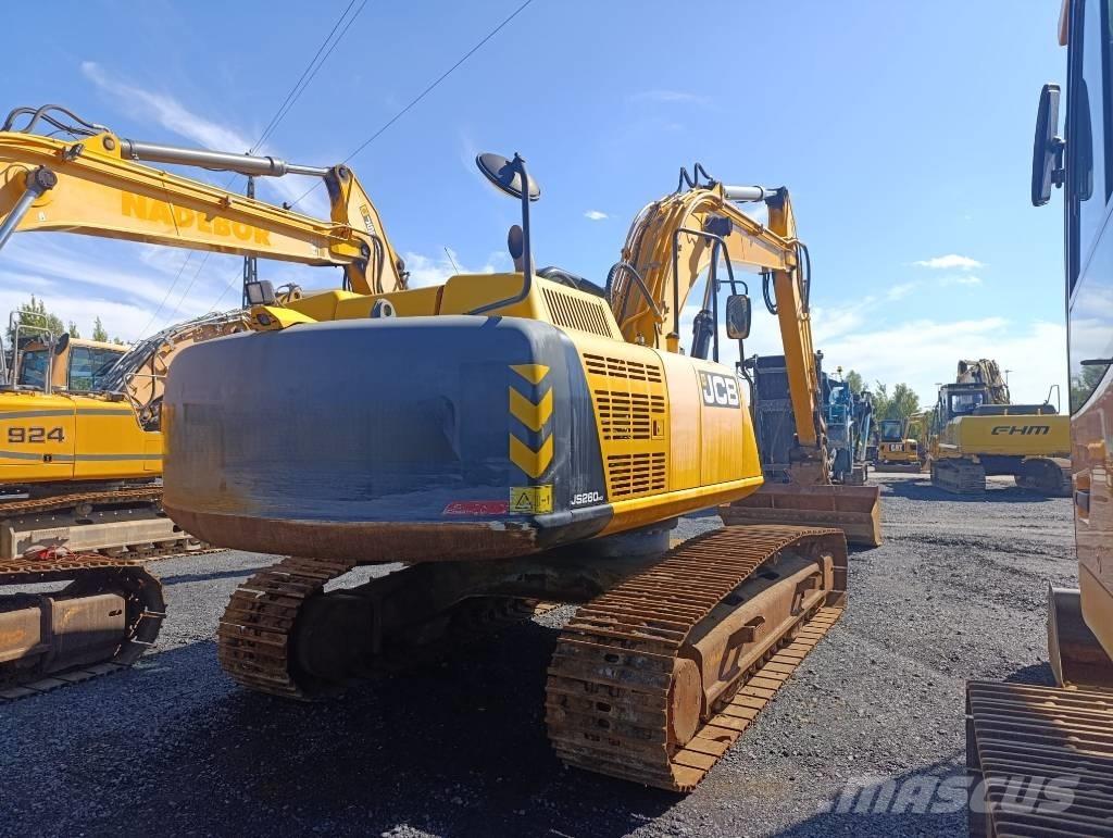 JCB JS 260 Kāpurķēžu ekskavatori