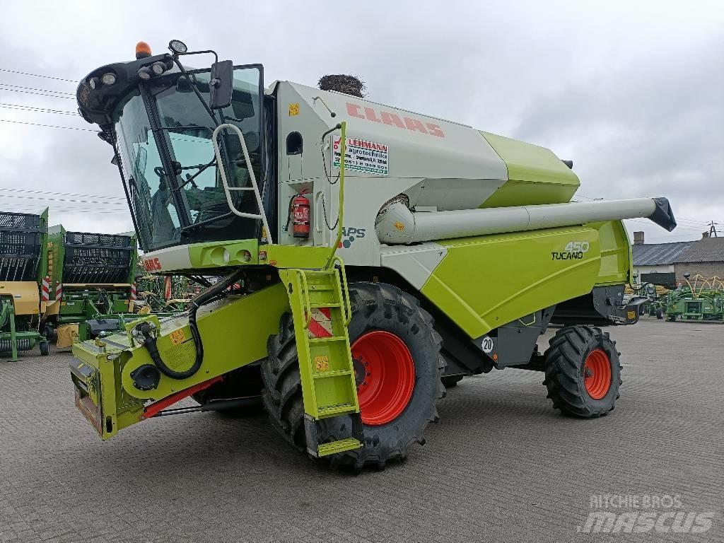 CLAAS Tucano 450 Ražas novākšanas kombaini