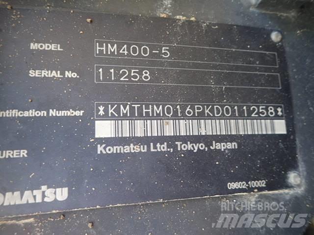 Komatsu HM 400-5 Artikulētie pašizgāzēji