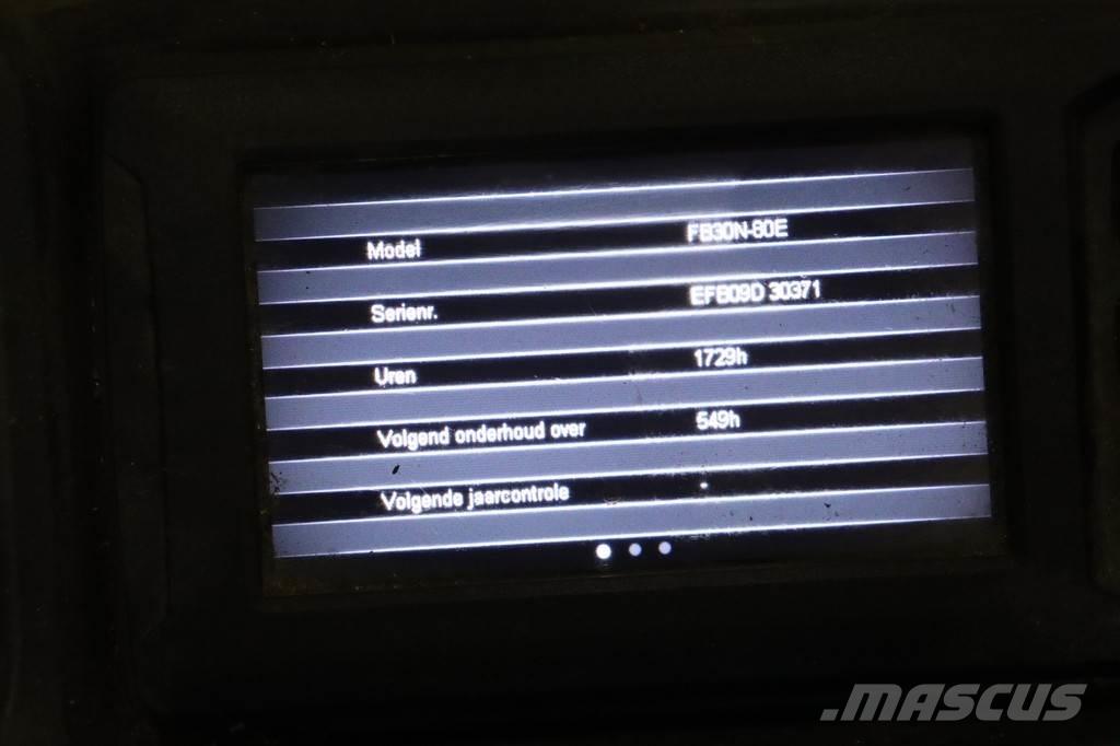 Mitsubishi FB30N Elektriskie iekrāvēji