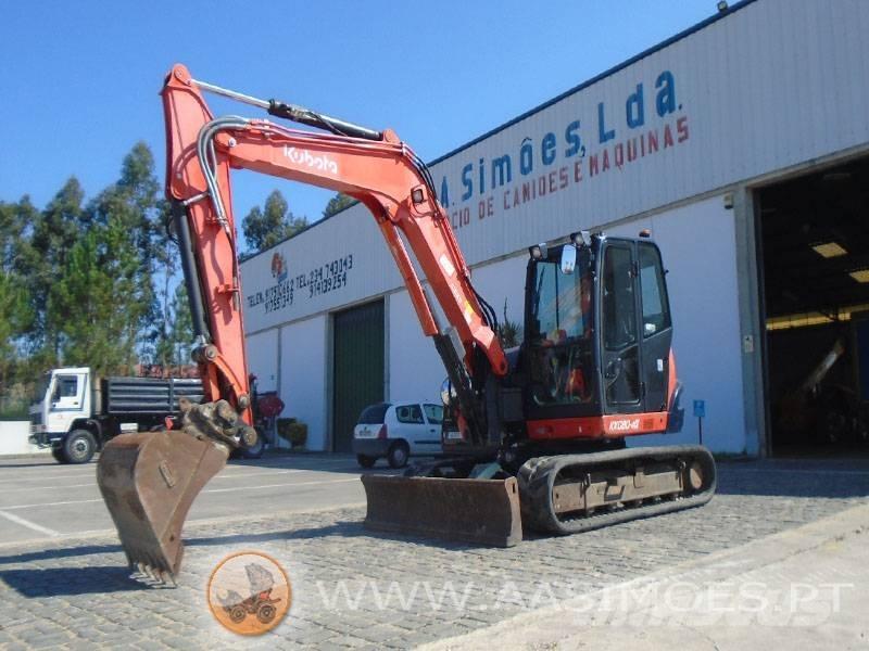 Kubota KX 080-4 Vidēja lieluma ekskavatori 7 t - 12 t