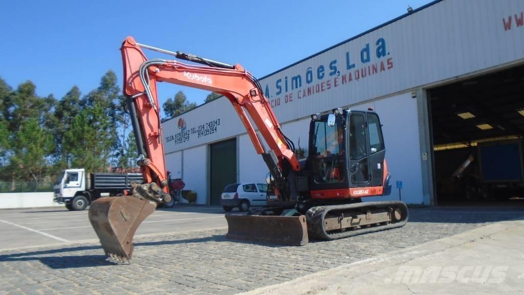 Kubota KX 080-4 Vidēja lieluma ekskavatori 7 t - 12 t