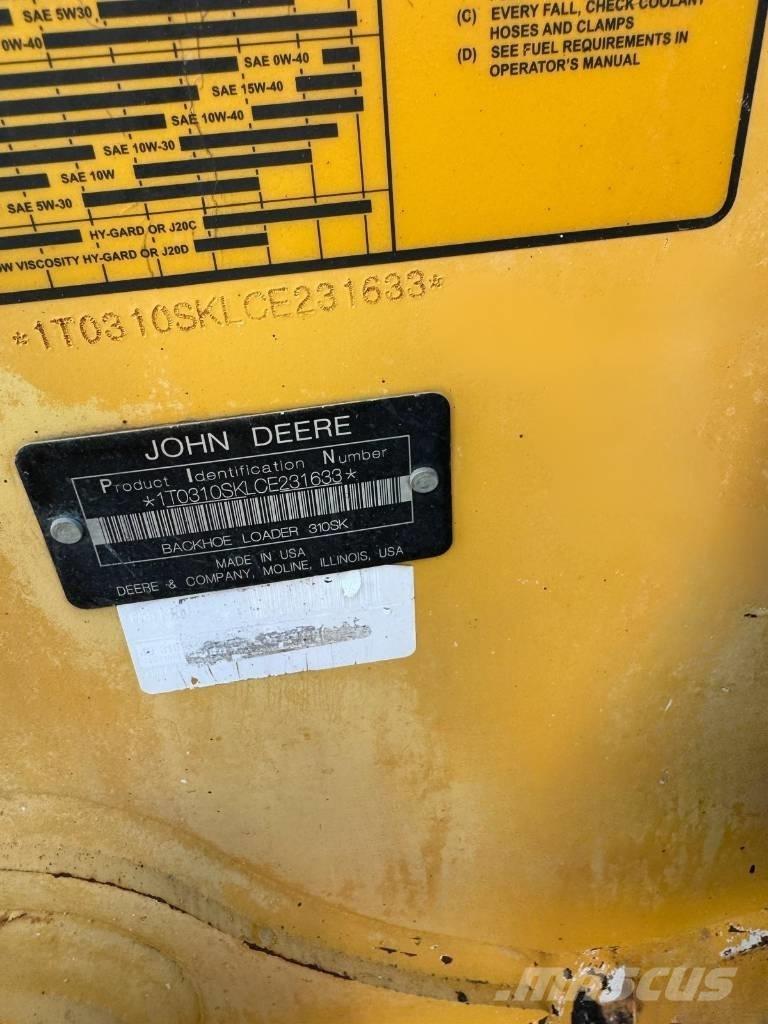 John Deere 310 SK Ekskavatori-iekrāvēji
