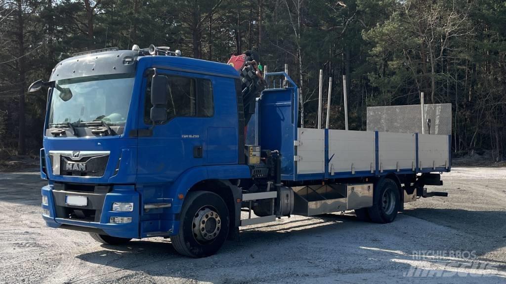 MAN TGM 18.290 Smagās mašīnas ar celtni