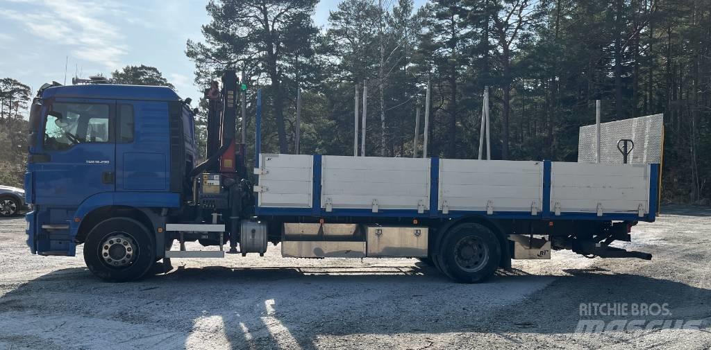 MAN TGM 18.290 Smagās mašīnas ar celtni