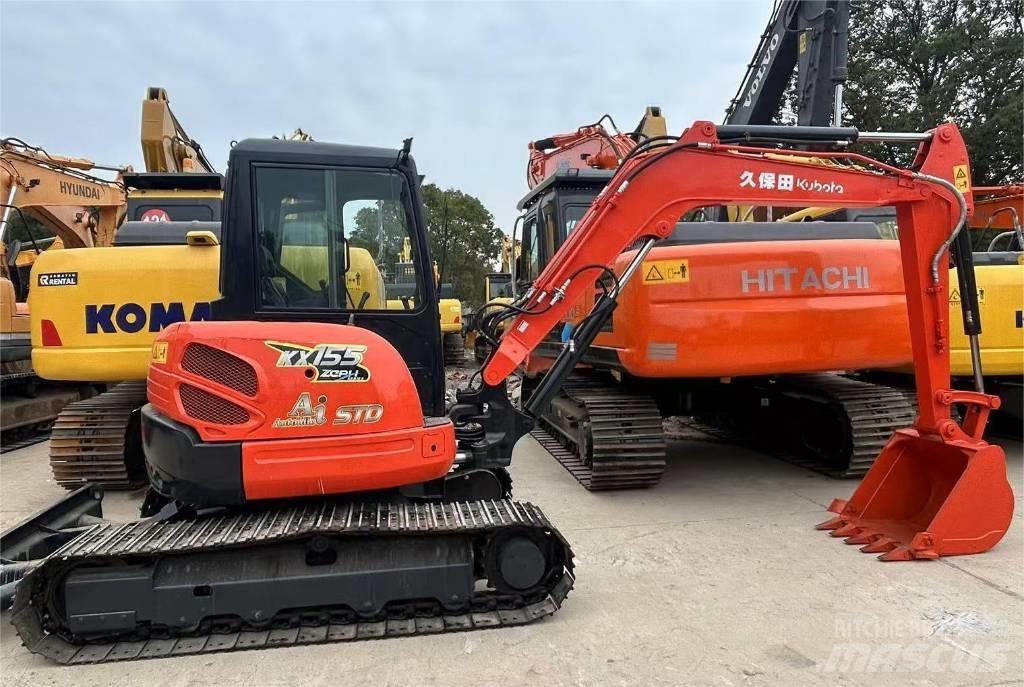 Kubota KX 155 Kāpurķēžu ekskavatori