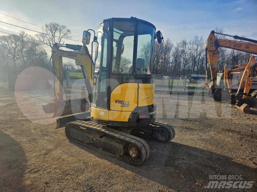 Yanmar Vio 26 Mini ekskavatori < 7 t