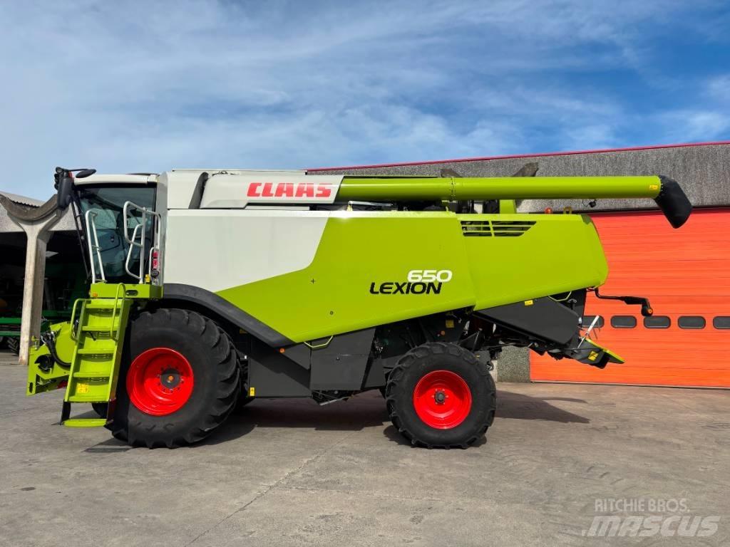 CLAAS Lexion 650 Ražas novākšanas kombaini