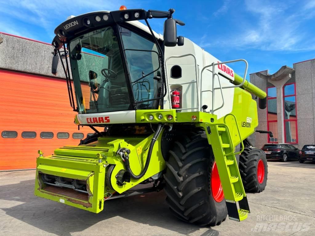 CLAAS Lexion 650 Ražas novākšanas kombaini