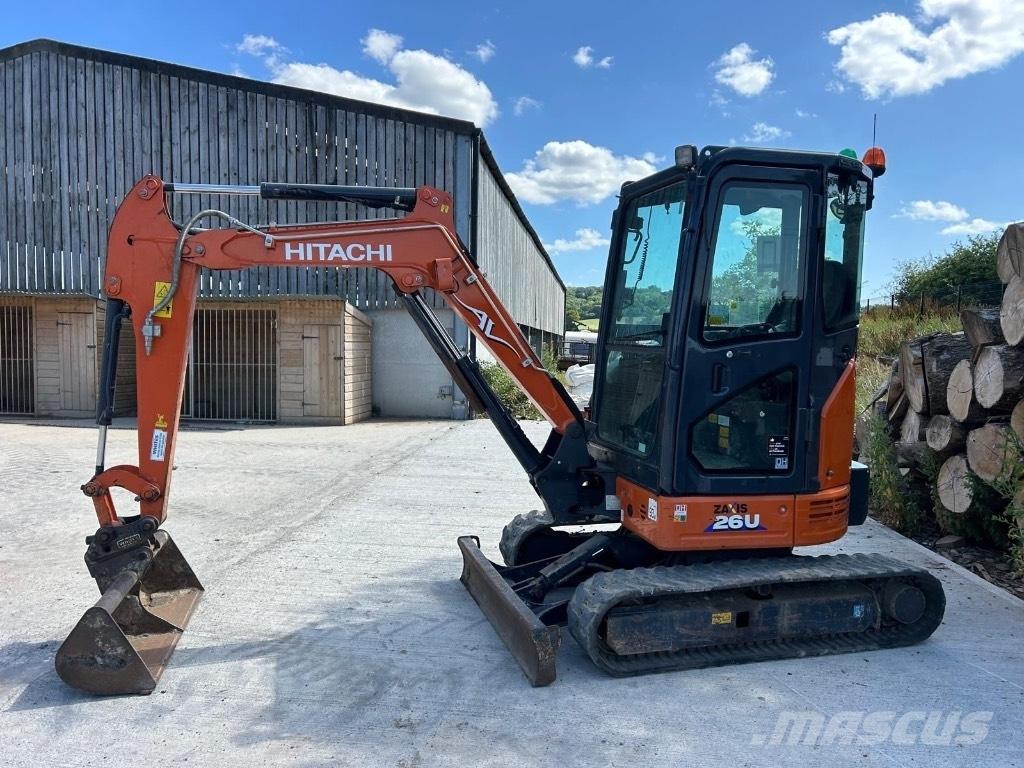Hitachi ZX 26 U-6 Mini ekskavatori < 7 t