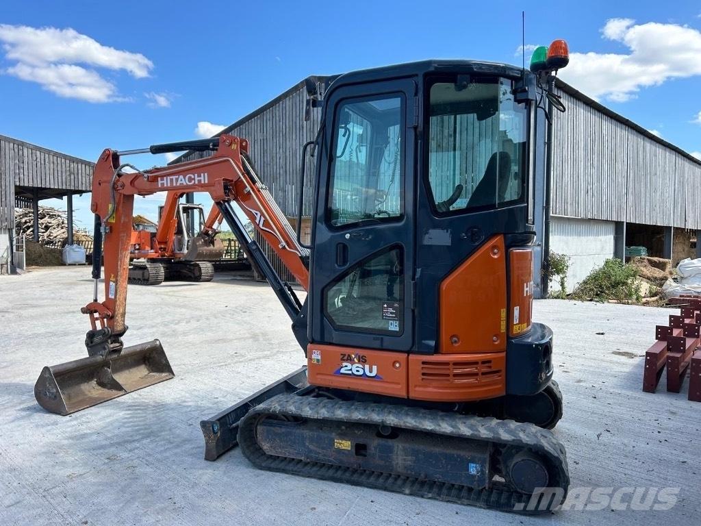 Hitachi ZX 26 U-6 Mini ekskavatori < 7 t