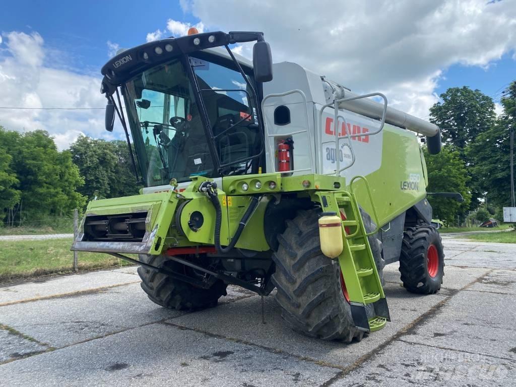 CLAAS Lexion 650 Ražas novākšanas kombaini