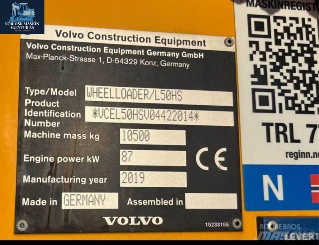 Volvo L 50 HS Iekrāvēji uz riteņiem