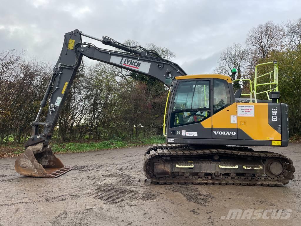 Volvo EC 140 EL Kāpurķēžu ekskavatori