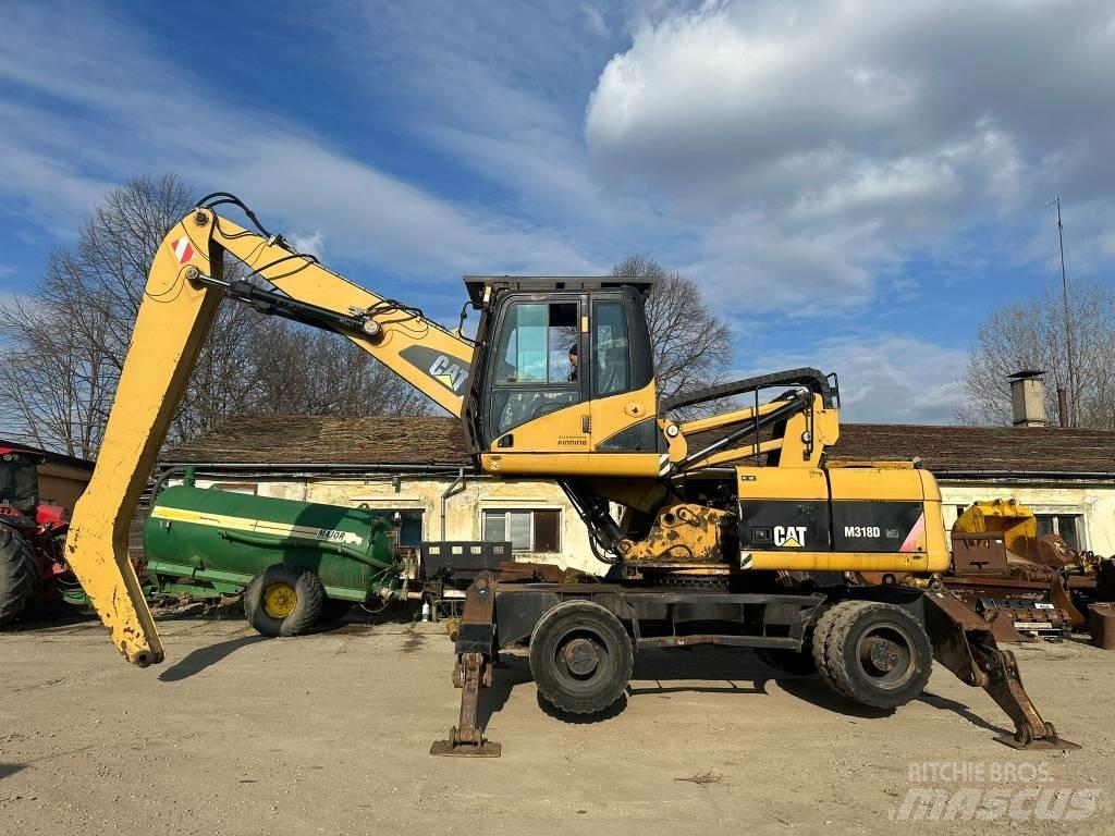 CAT M 318 D MH Industriālie iekrāvēji