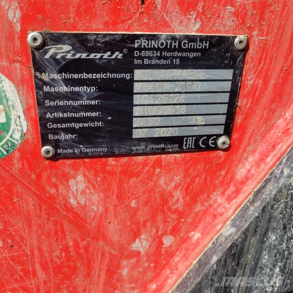Prinoth Raptor 300r Mežizstrādes mulčeri