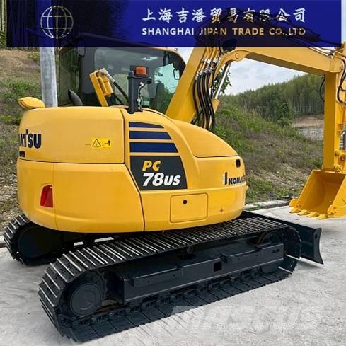 Komatsu PC 78 Kāpurķēžu ekskavatori
