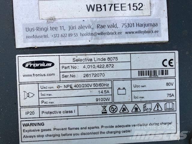 Linde E30/600HL/387 Elektriskie iekrāvēji