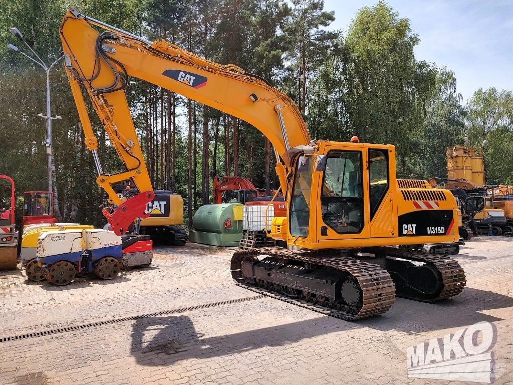 CAT 315 D Kāpurķēžu ekskavatori