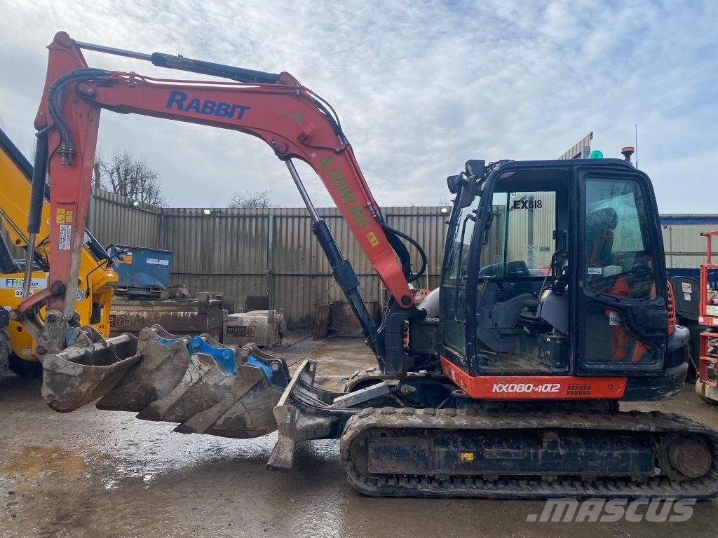 Kubota KX 080-4 Vidēja lieluma ekskavatori 7 t - 12 t