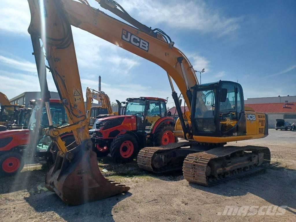 JCB JS 220 Kāpurķēžu ekskavatori