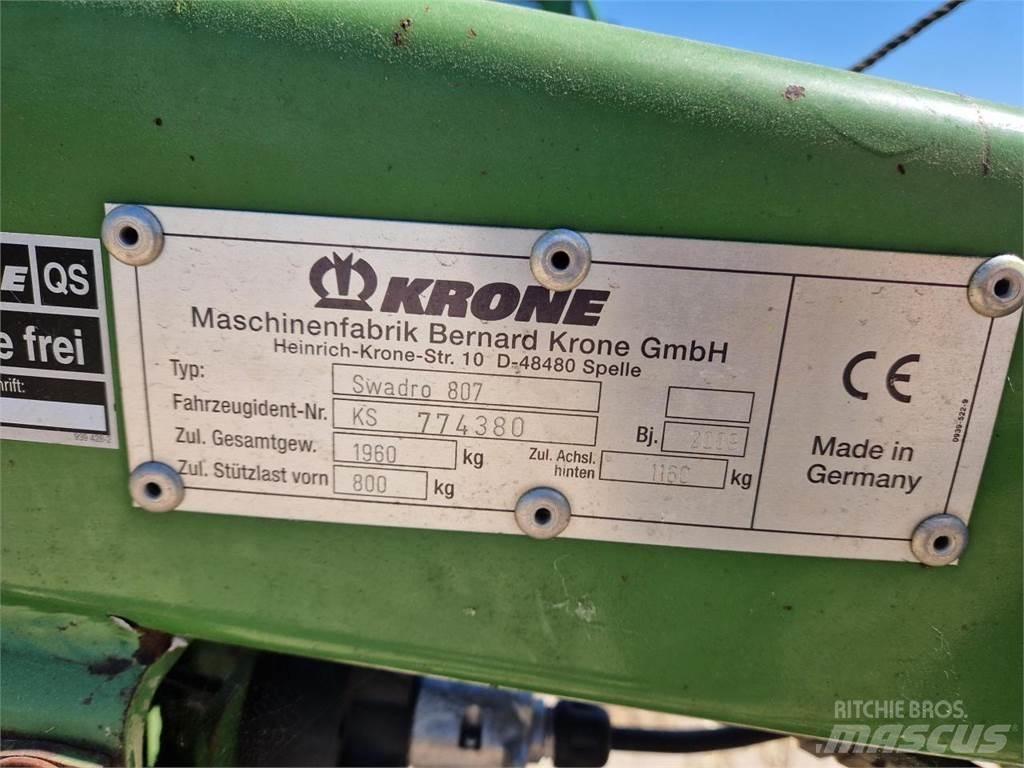 Krone Swadro 807 Vālotāji