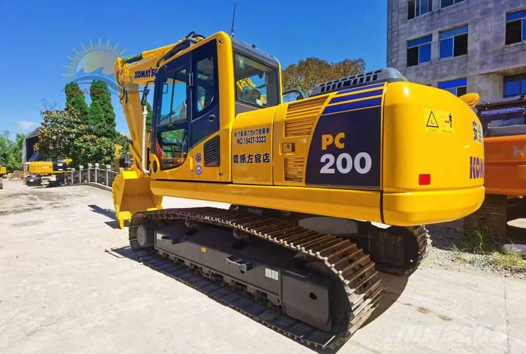 Komatsu PC 200-8 Kāpurķēžu ekskavatori