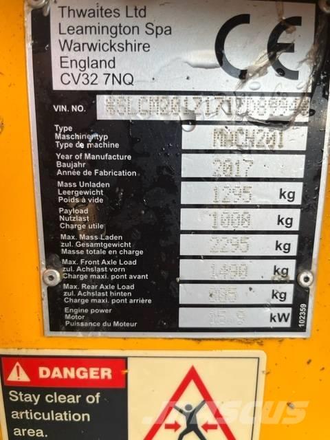 Thwaites Mach 201 Mini pašizgāzēji