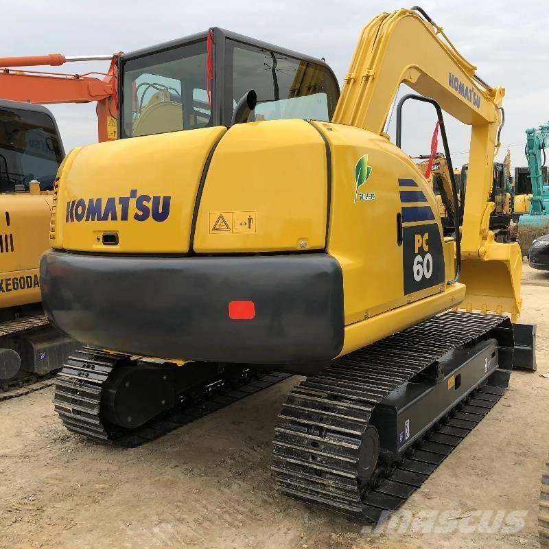 Komatsu PC 60 Kāpurķēžu ekskavatori