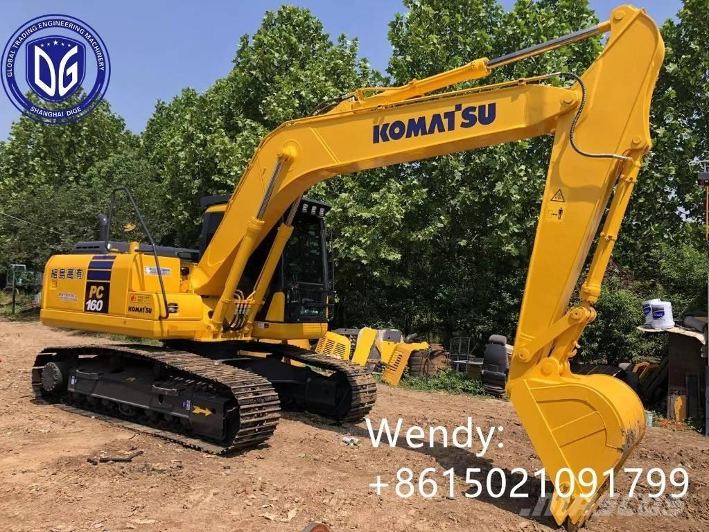 Komatsu PC 160 Kāpurķēžu ekskavatori