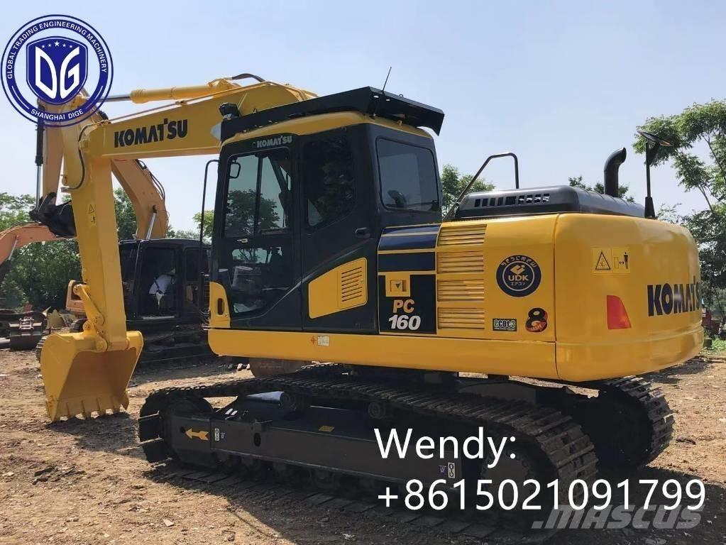 Komatsu PC 160 Kāpurķēžu ekskavatori