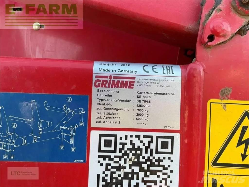 Grimme se 75-55 Kartupeļu tehnika - Citi