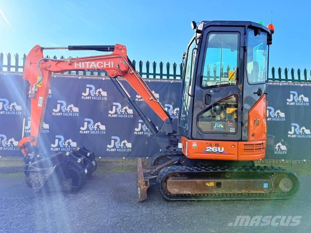 Hitachi ZX 26 U-6 CR Mini ekskavatori < 7 t