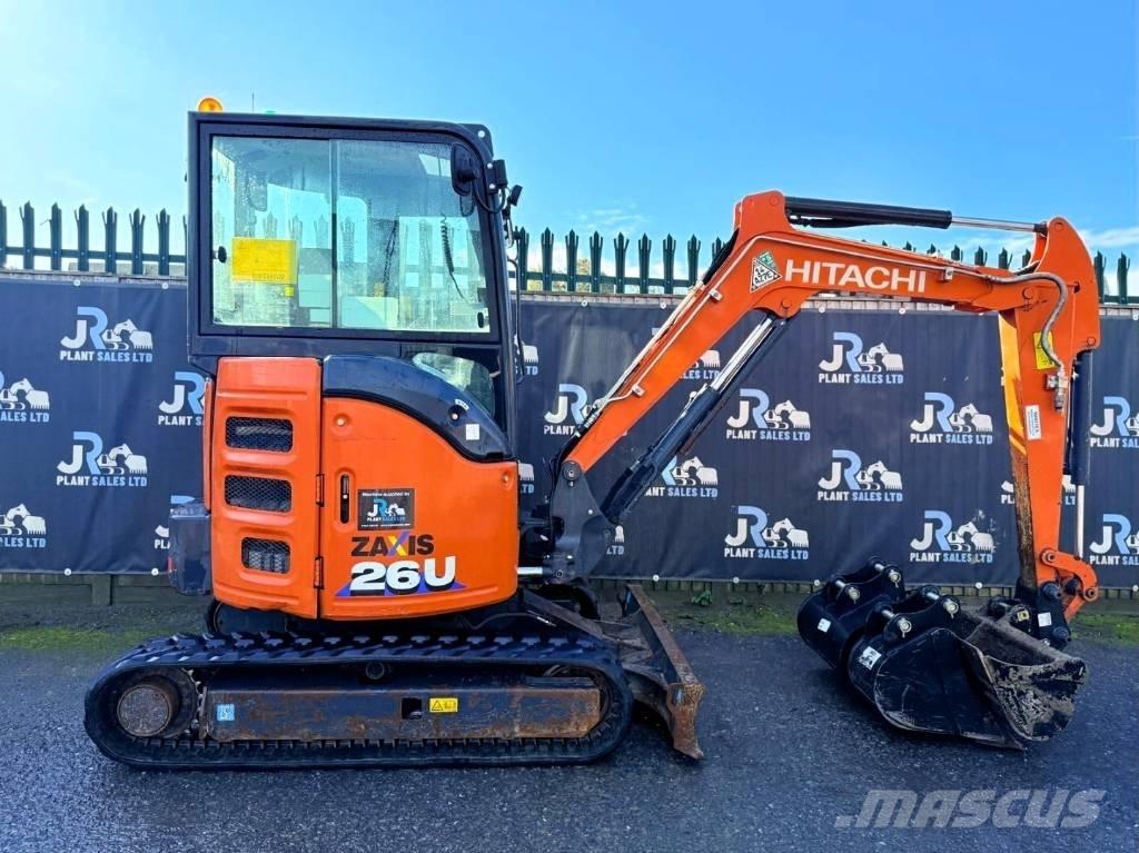 Hitachi ZX 26 U-6 CR Mini ekskavatori < 7 t