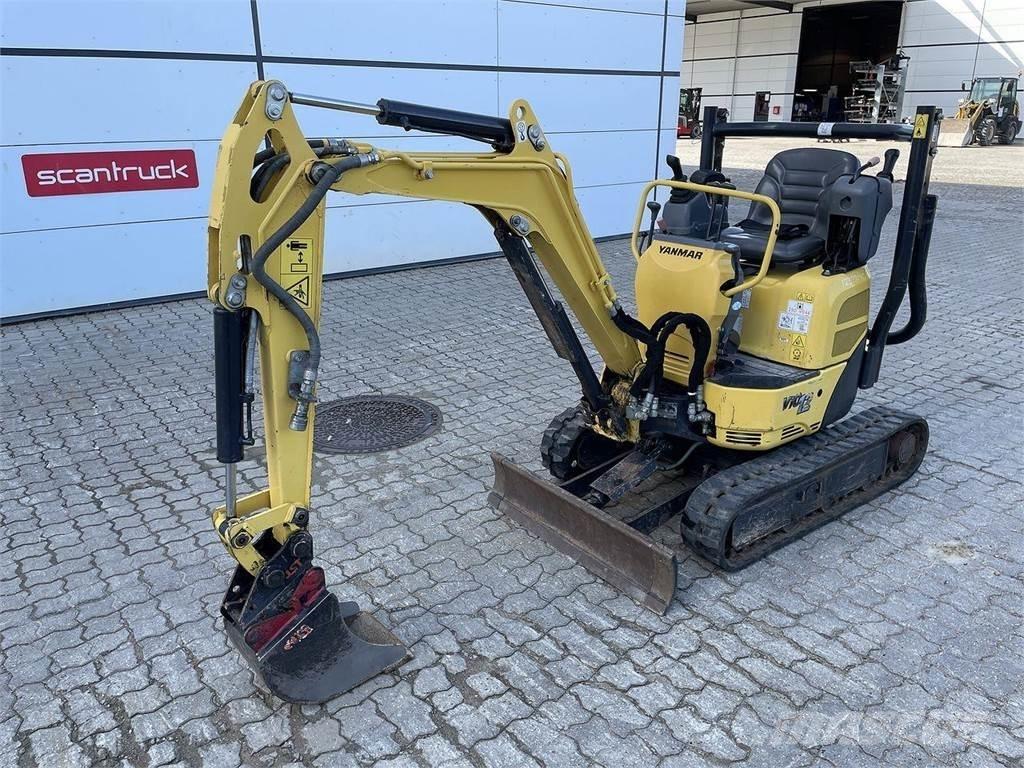 Yanmar VIO12 Ekskavatori uz riteņiem