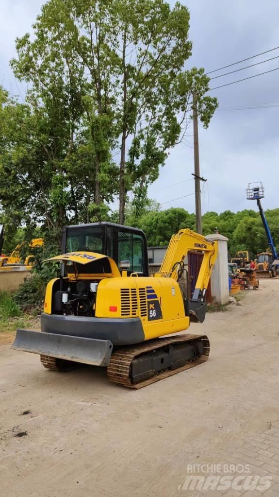 Komatsu 56 Kāpurķēžu ekskavatori