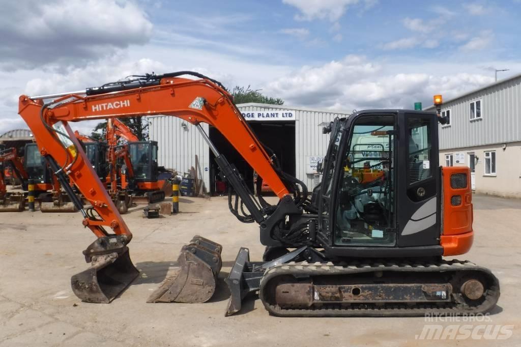 Hitachi ZX 85 US B-6 Vidēja lieluma ekskavatori 7 t - 12 t
