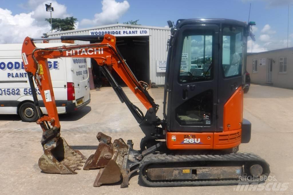 Hitachi ZX 26 U-6 Mini ekskavatori < 7 t