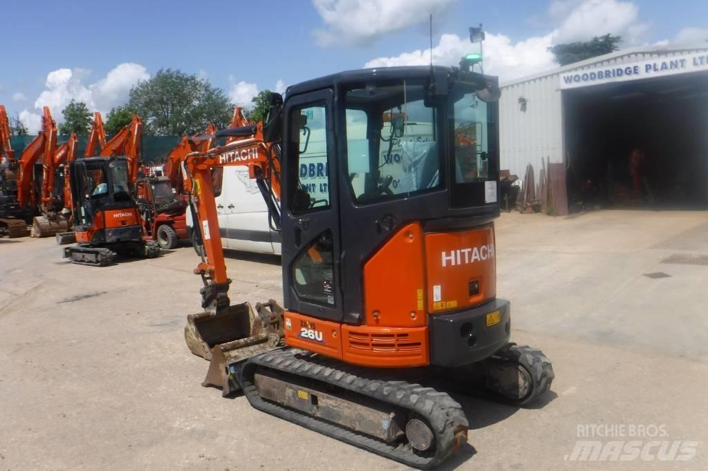Hitachi ZX 26 U-6 Mini ekskavatori < 7 t