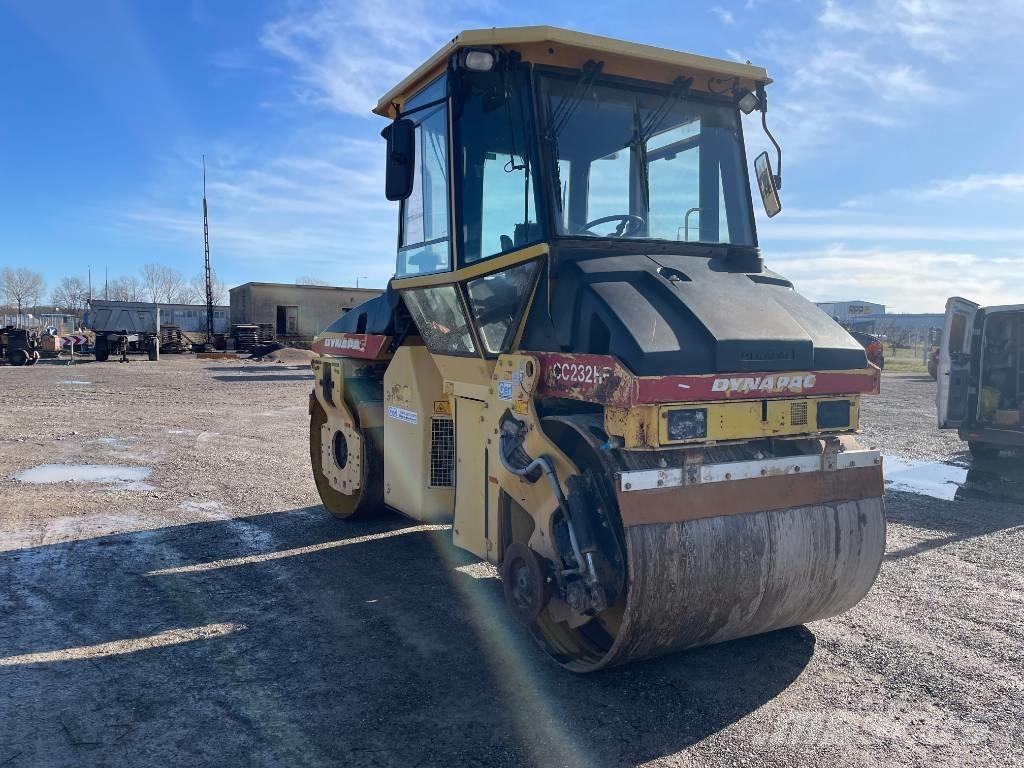 Dynapac CC 232 HF Divvalču grunts veltņi