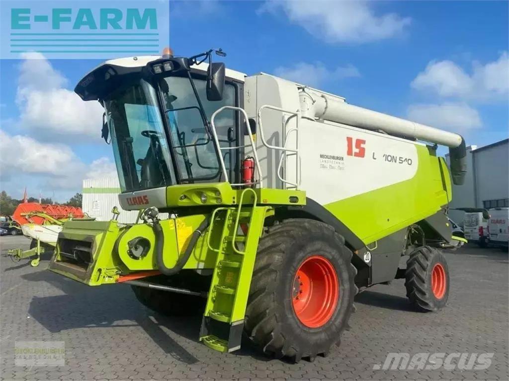 CLAAS lexion 540 Ražas novākšanas kombaini