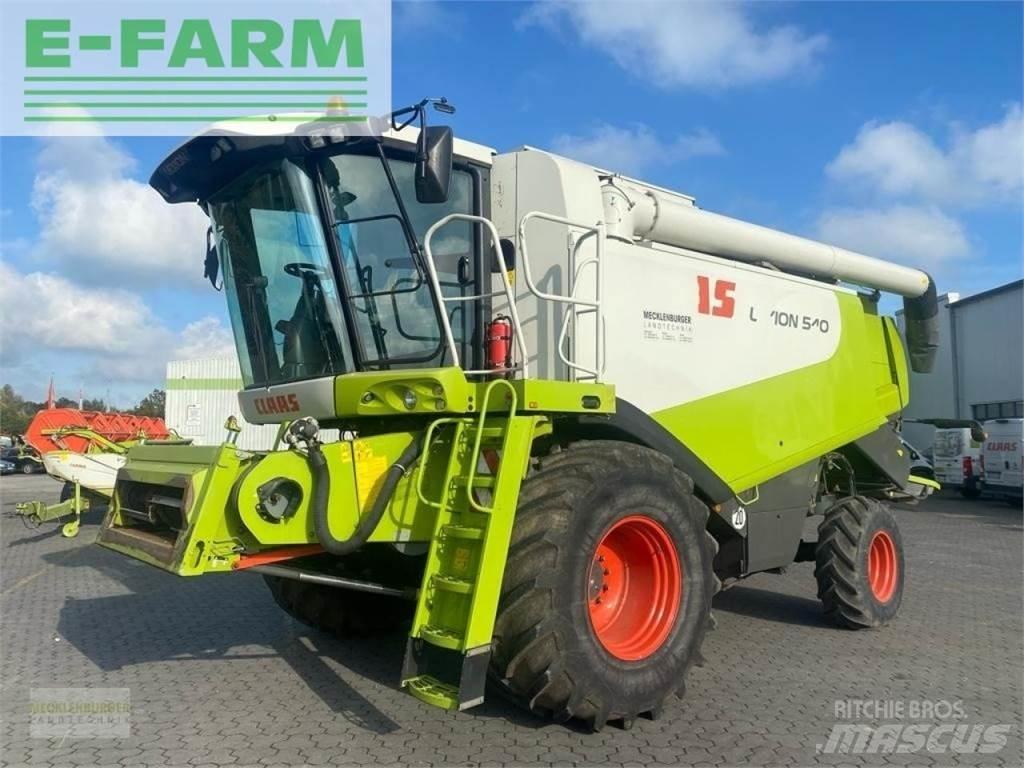 CLAAS lexion 540 Ražas novākšanas kombaini