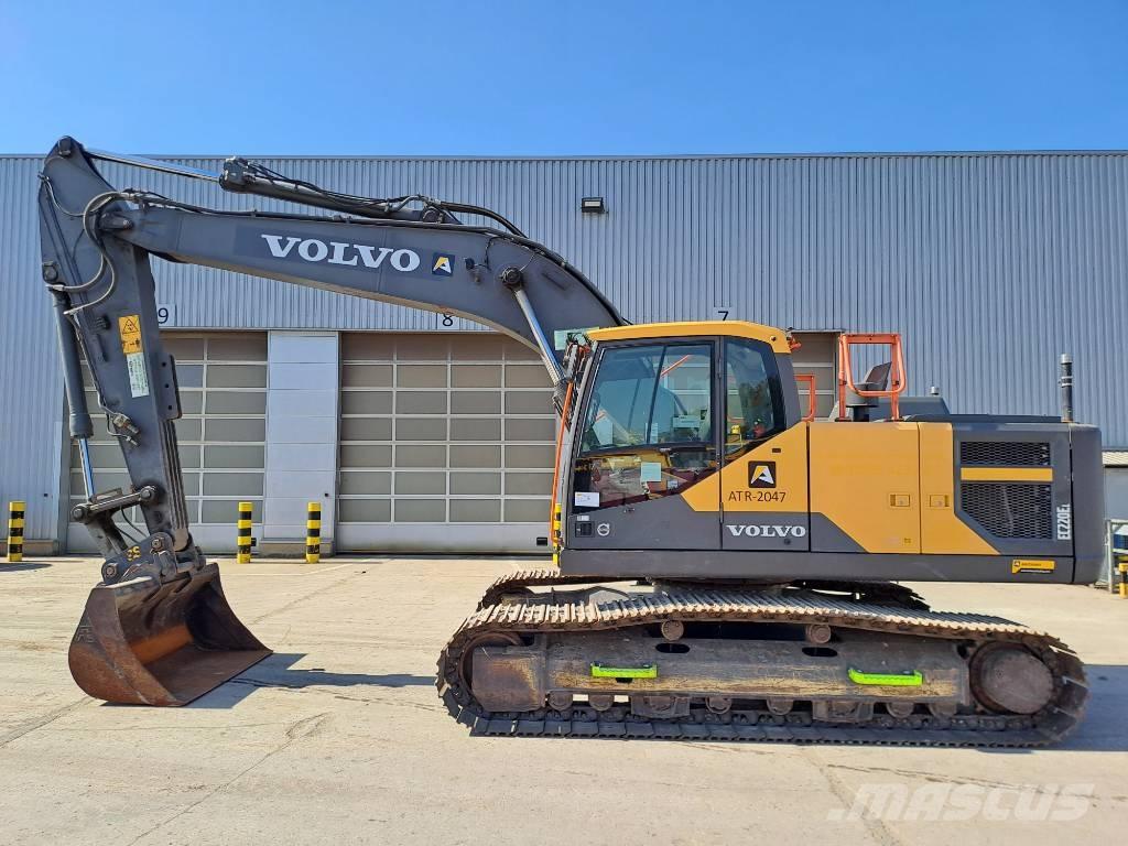 Volvo EC220EL Kāpurķēžu ekskavatori