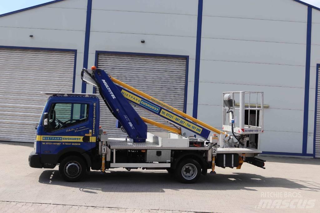 Multitel MT 162 EX Pacēlāji uz automašīnas bāzes