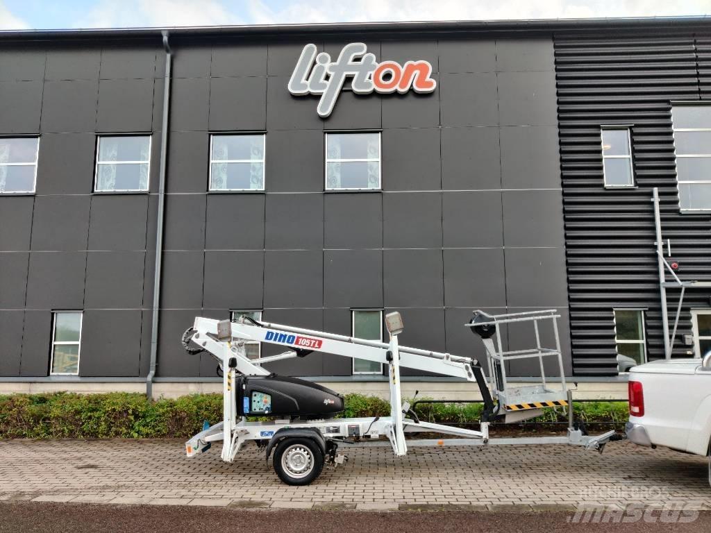 Dino 105 TL Skylift Pacēlājplatformas - piekabes