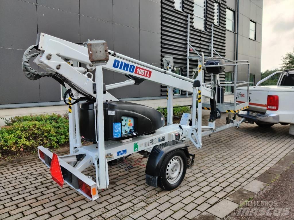 Dino 105 TL Skylift Pacēlājplatformas - piekabes