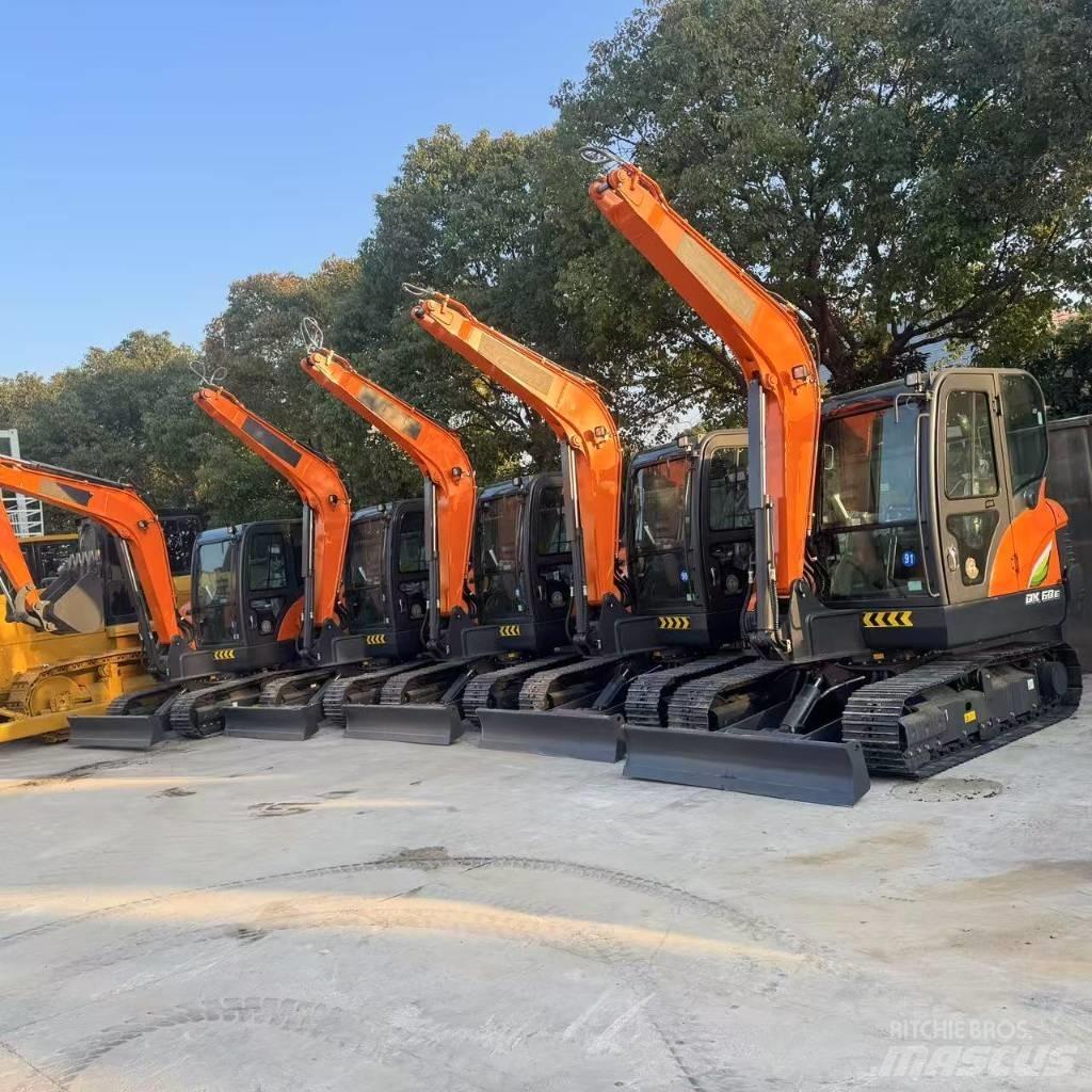 Doosan DX 60-9 C Kāpurķēžu ekskavatori