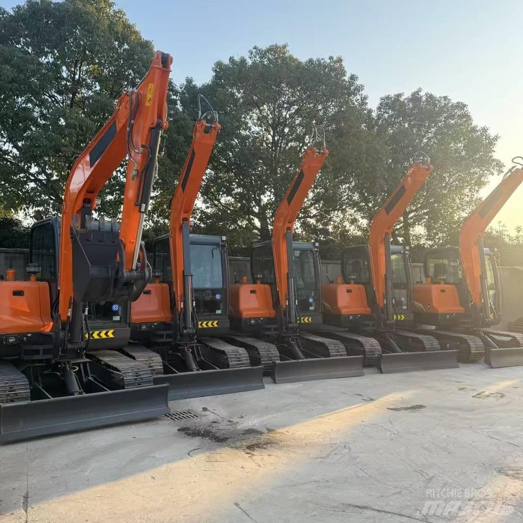 Doosan DX 60-9 C Kāpurķēžu ekskavatori