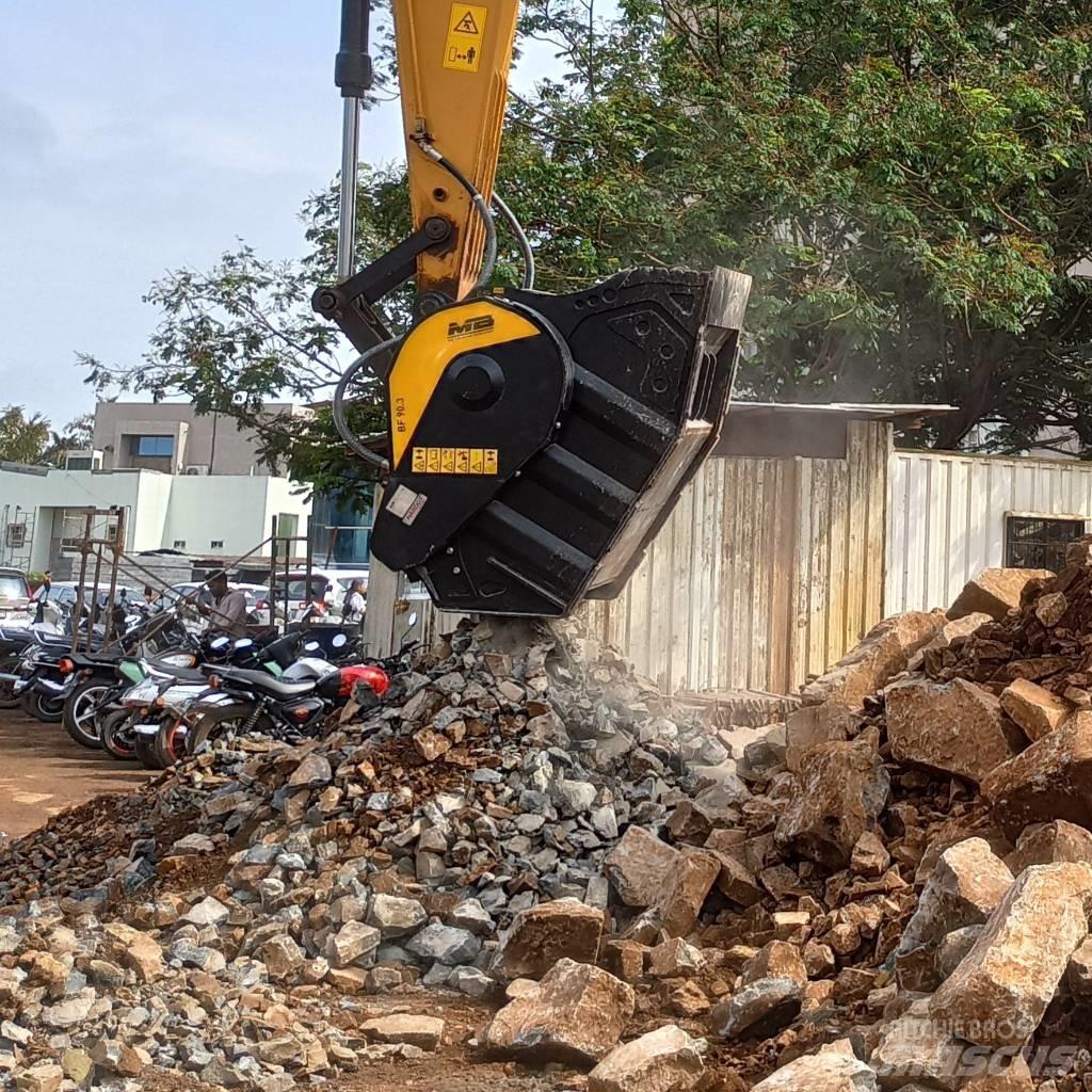 MB Crusher BF90.3 S4 Drupināšanas kausi