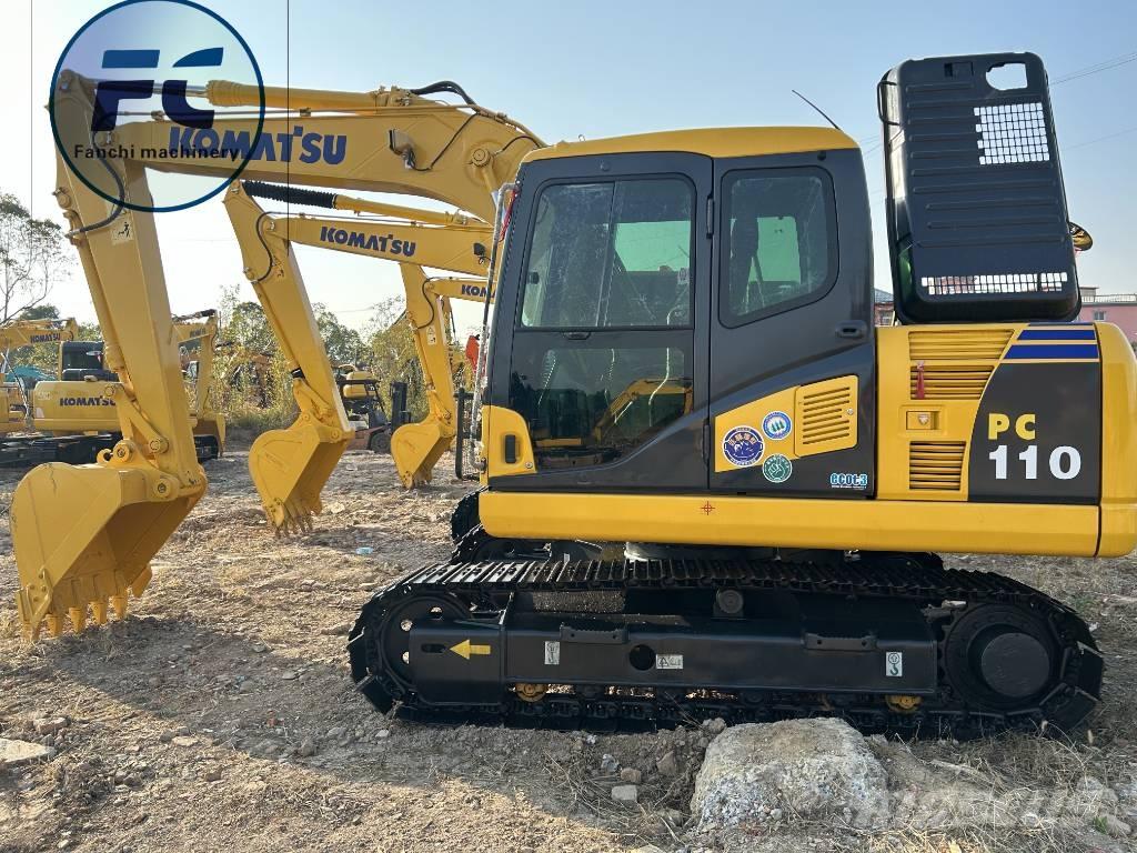 Komatsu 110 Kāpurķēžu ekskavatori